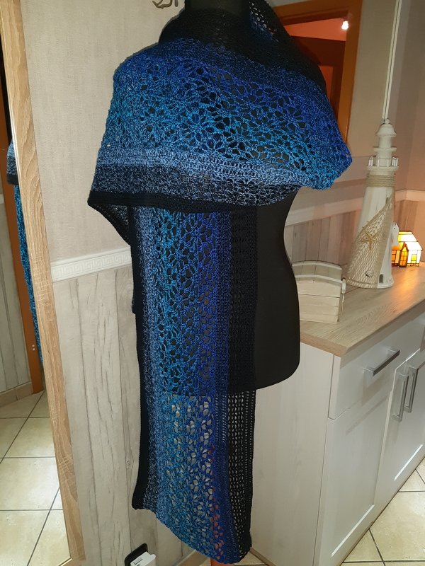 Häkelanleitung Schal / Tuch Passion