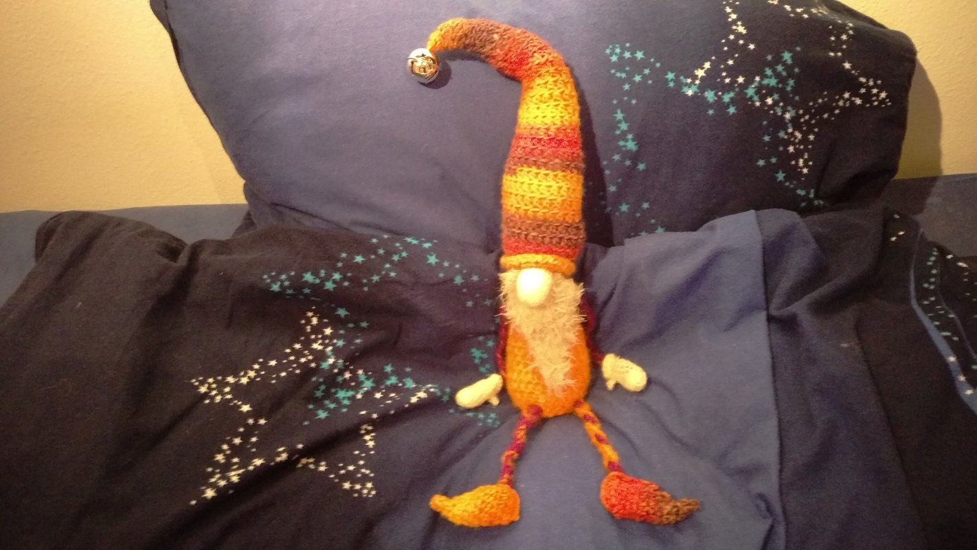 Wichtel &quot;Zonko&quot;, Strickanleitung