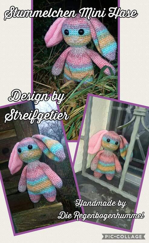 Häkelanleitung Mini-Stummelchen Hase Hansi