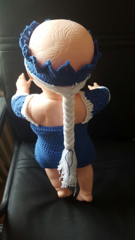 E-Book Eiskönigin  Häkelanleitung Set Kleid und Krone