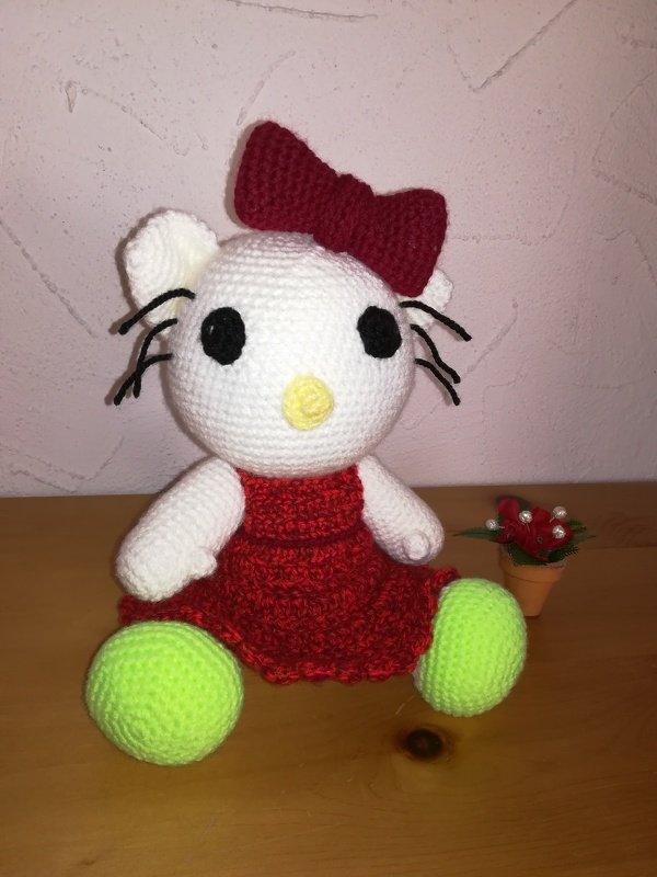 PDF Häkelanleitung - Amigurumi "Katze Kitty"