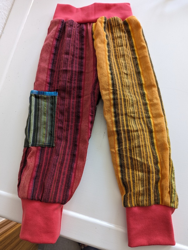 Lange Wohlf&uuml;hlhose ''Superbequem'', Pumphose - Schnittmuster und N&auml;hanleitung