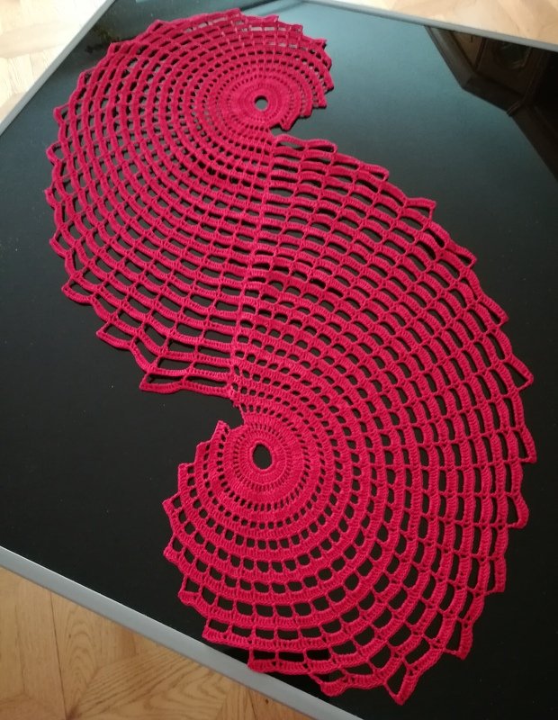 Häkelanleitung Muschelform