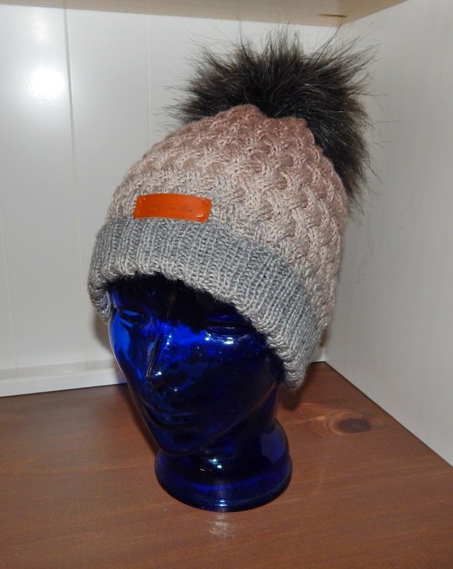 Knitting Pattern - Braided Pattern Hat - Unisex - All Sizes - no.153E/E