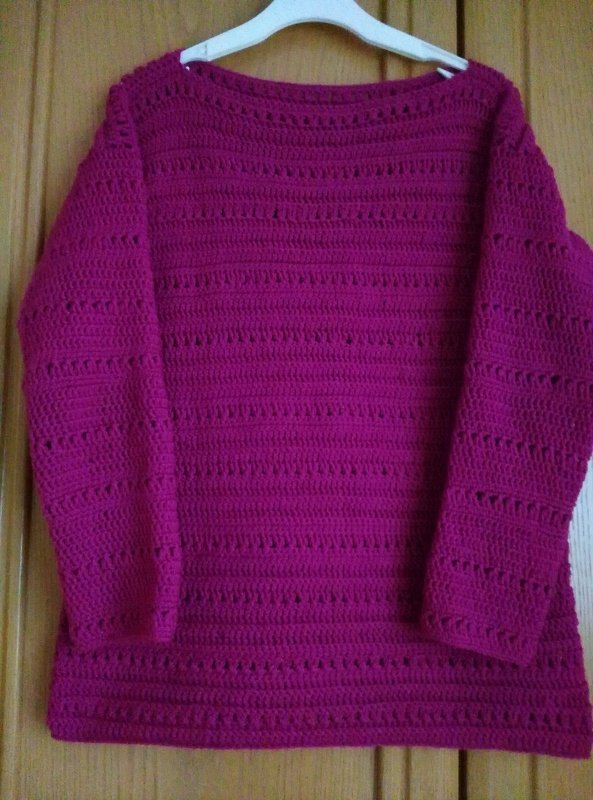 Häkelanleitung Pulli &quot;Grey&quot; - schnell und einfach 