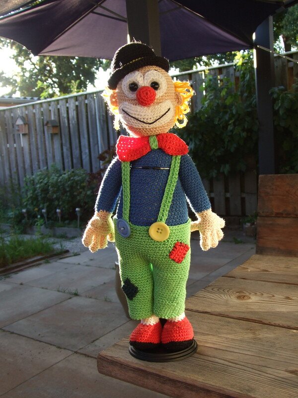 Häkelanleitung Clown Cloude