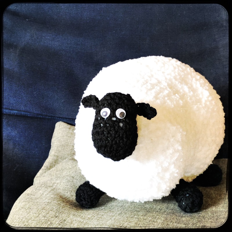 Shirley von Shaun das Schaf - Häkeln