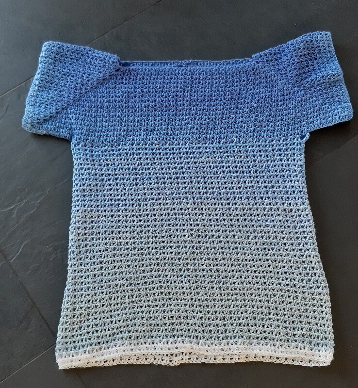 Raglanpulli Henriette mit 1 Bobbel häkeln