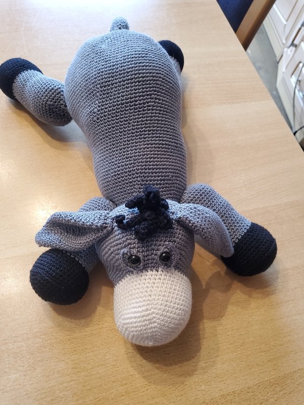 Häkelanleitung - Donnie Donkey