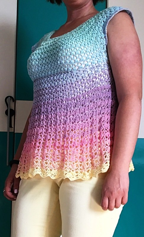 Häkelanleitung Tunika &quot;Eva&quot; - alle Größen