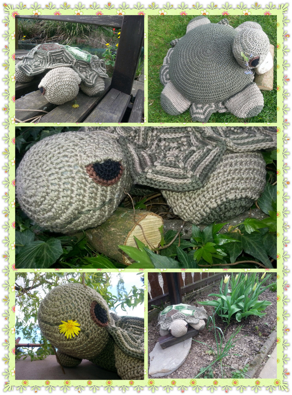 Schildkröte &quot;Zeitreise&quot; Häkeln