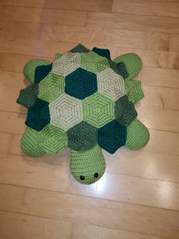 Schildkröte &quot;Zeitreise&quot; Häkeln