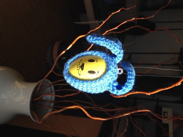 Eier Im Hasen-Outfit