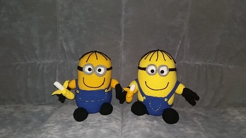 Alles super, toll erklärt. Habe die Hose ein wenig abgeändert beim zweiten Minion, siehe Foto.
Ein Muss für alle Banana Fans 