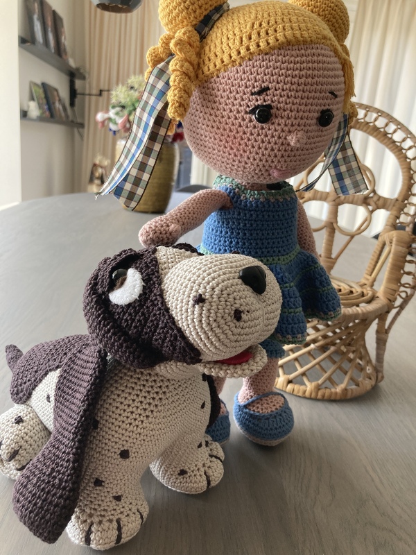 Bruno - Valentine´s day dog Pattern