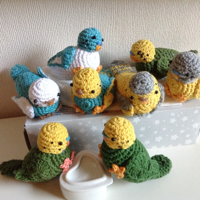 Häkelanleitung Wellensittich