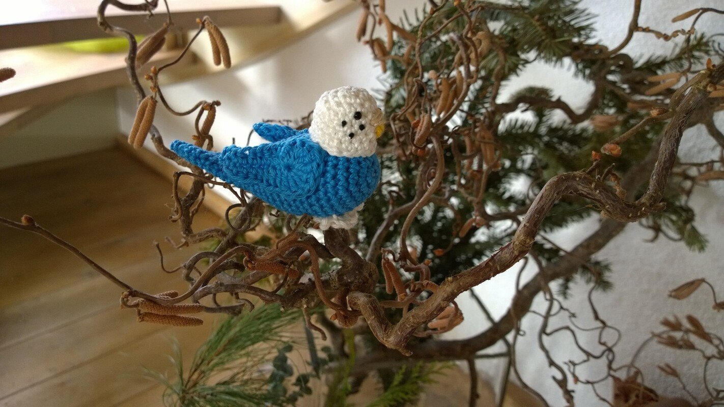 Häkelanleitung Wellensittich