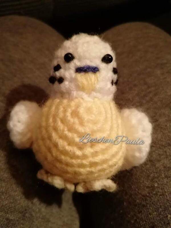 Häkelanleitung Wellensittich