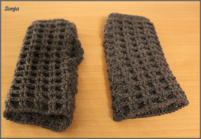 Häkel-Anleitung Handstulpen "Sophie"