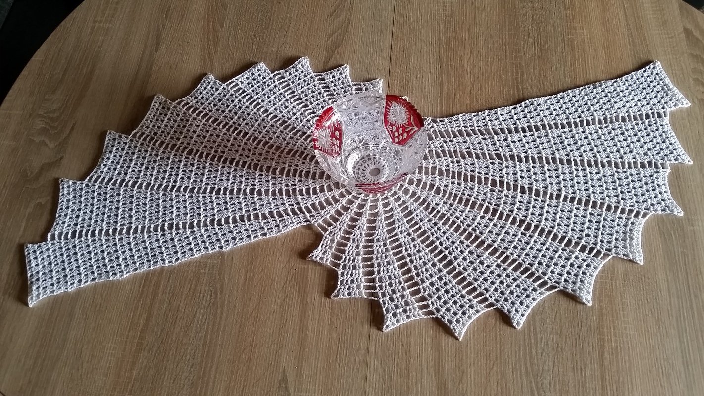 Crochet pattern Fächer