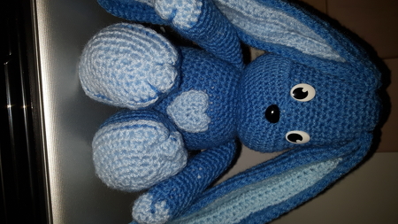 Crochet Pattern Ruby the bunny