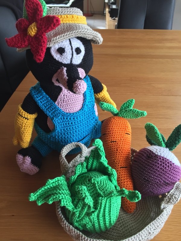 Maulwurf Max, Xxl Häkelanleitung