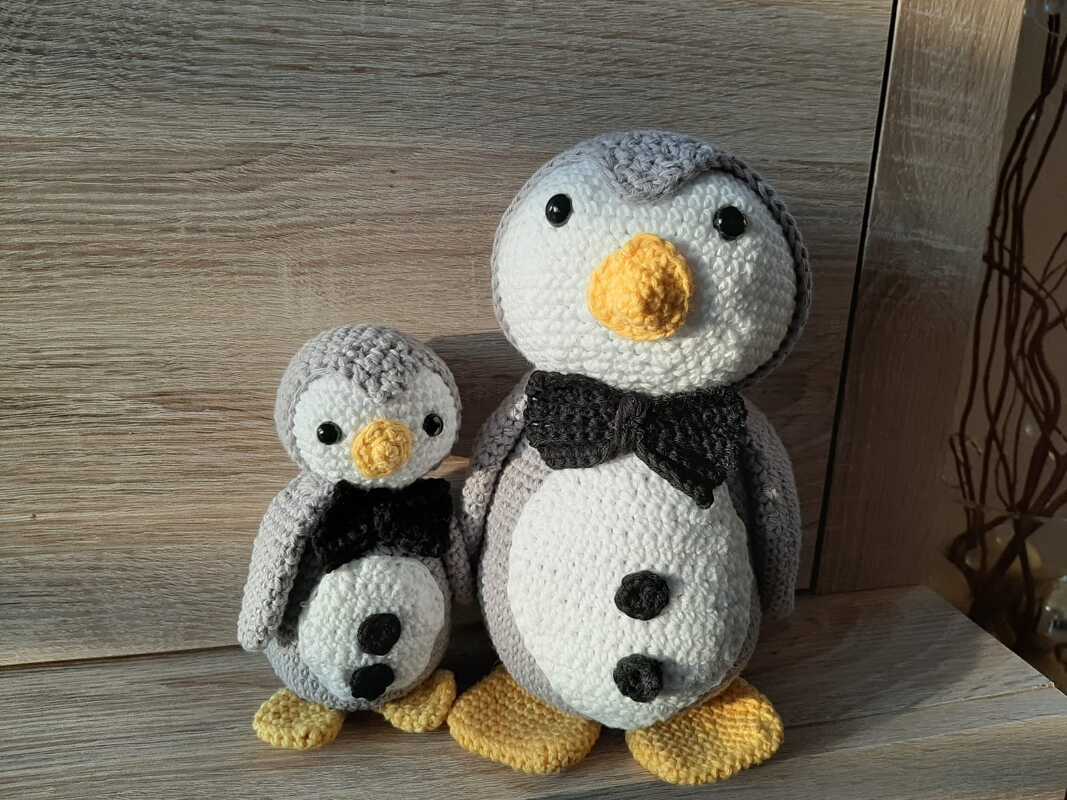 Pinguin Familie - PDF Anleitung