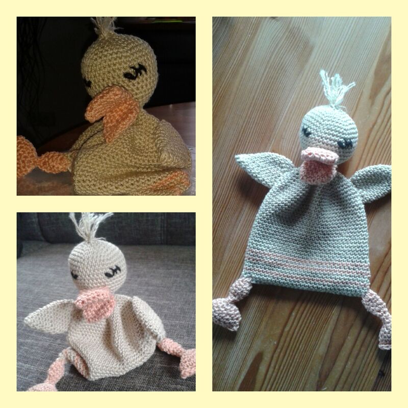 Schmusetuch Duggy- Häkelanleitung Schmusetuch von Wolldiamant