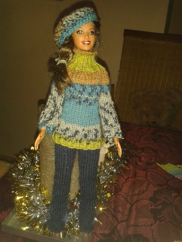 Spar-Set: 7 Strickanleitungen Puppenkleidung Serie Basics