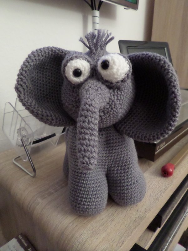 Häkelanleitung Elefant