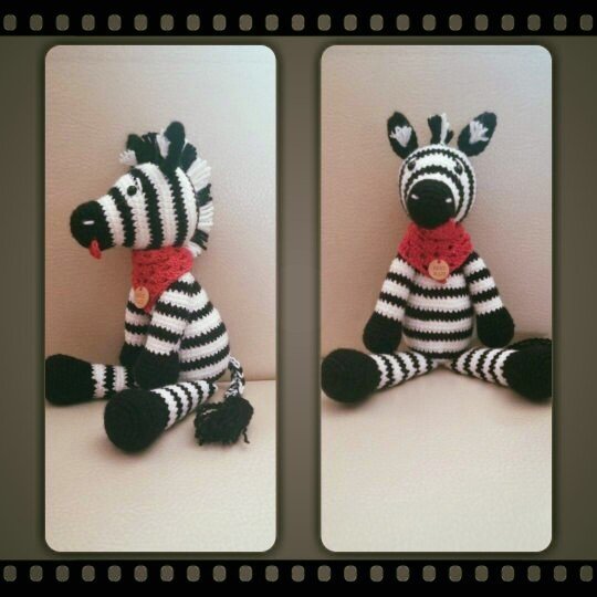 Häkelanleitung - Zebra Harry - E-Book Zebra Harry