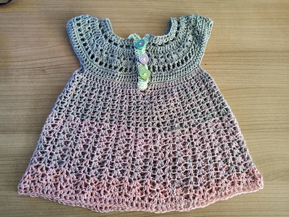 Crochet Tutorial Baby Dress