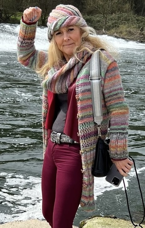 Strickanleitung Wirbel-Beanie, Spiralmütze für Erwachsene   #133