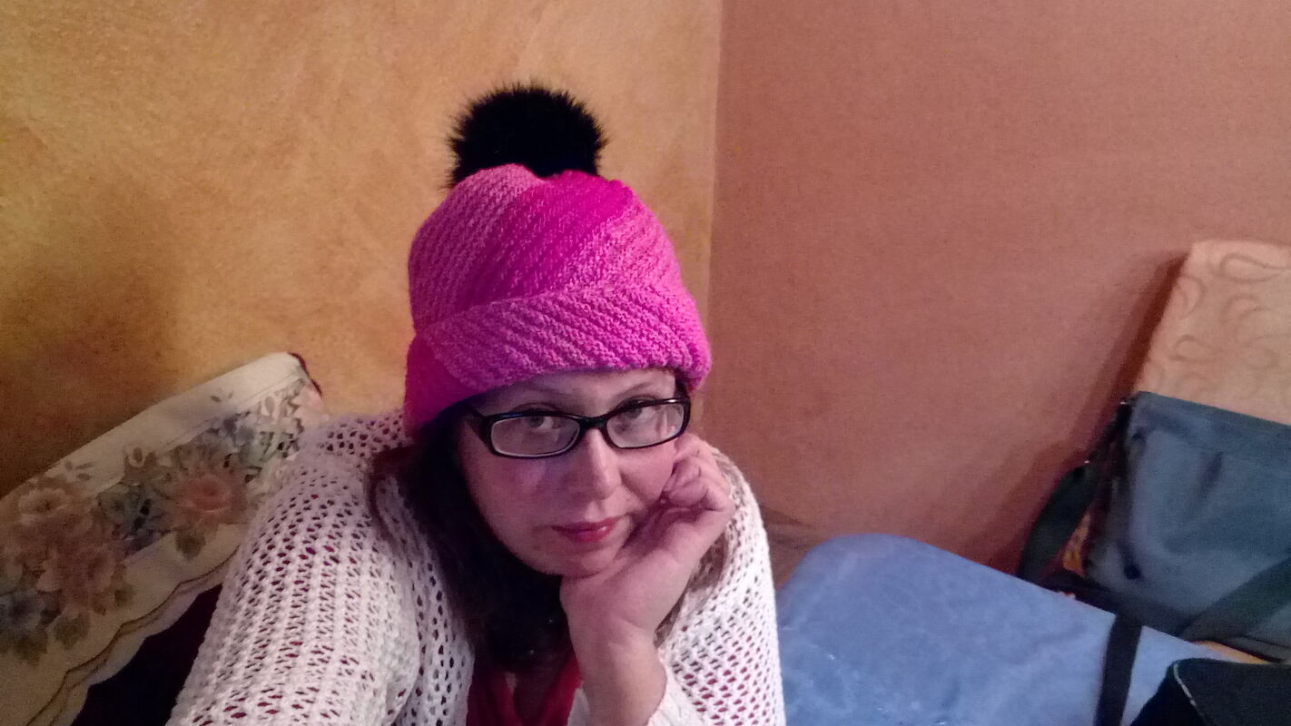 Strickanleitung Wirbel-Beanie, Spiralmütze für Erwachsene