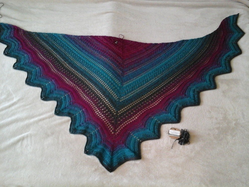 Dreieckstuch "Magic Dragon Fly"