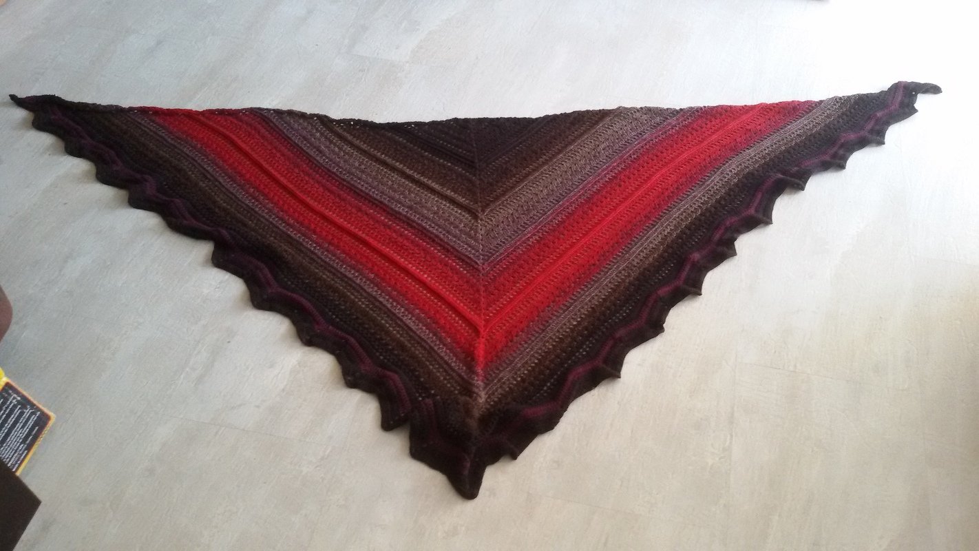 Dreieckstuch "Magic Dragon Fly"