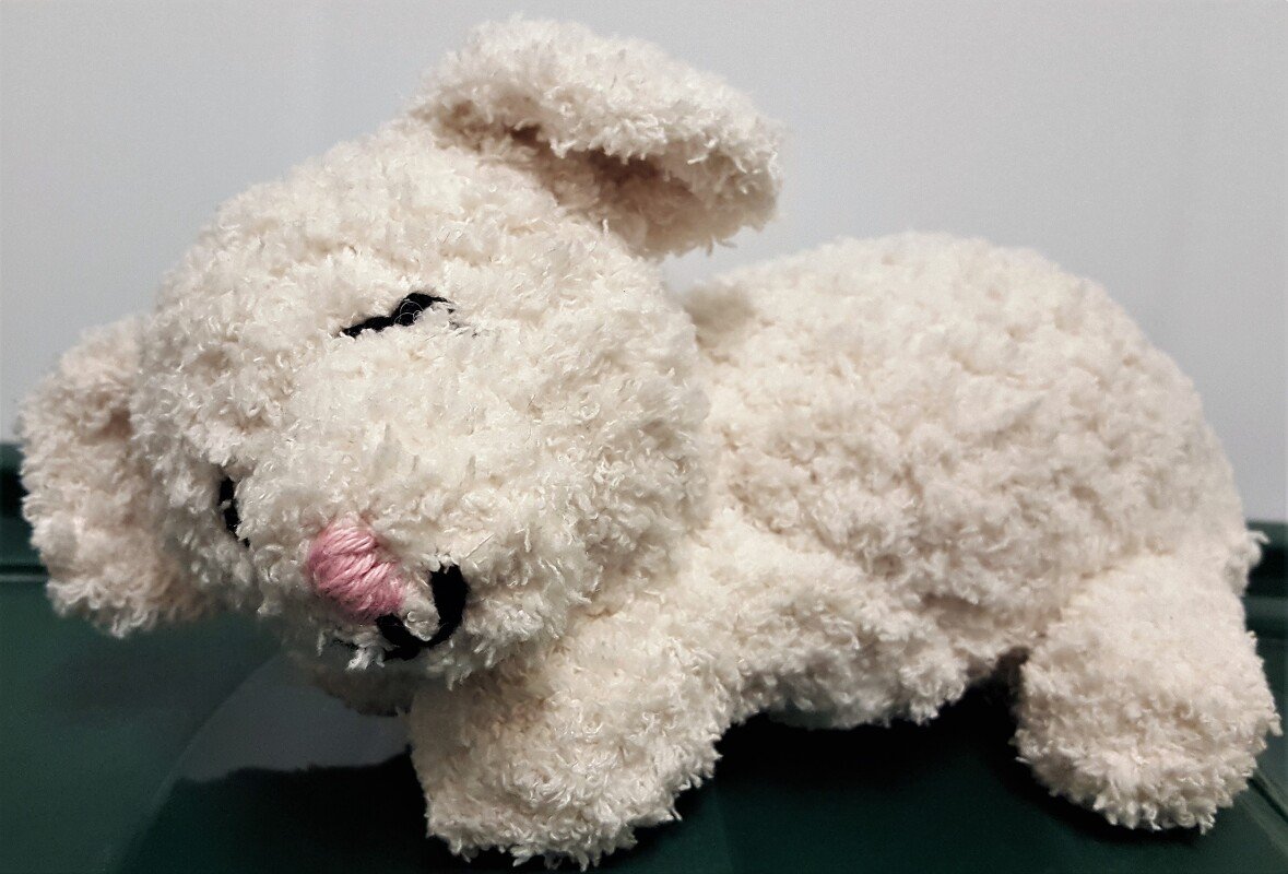 Häkelanleitung Lämmchen für Spieluhren geeignet