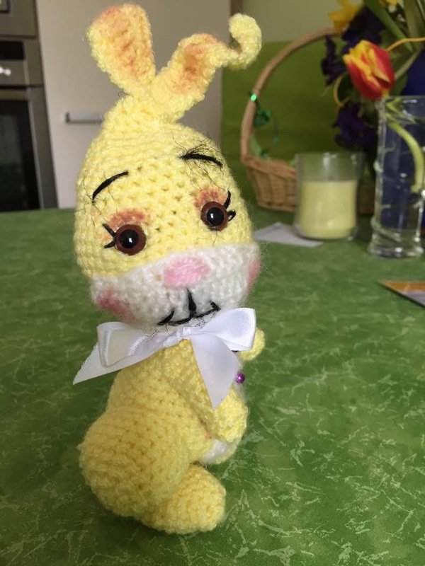 Anleitung Amigurumi Bunte Häschen 15 cm Groß