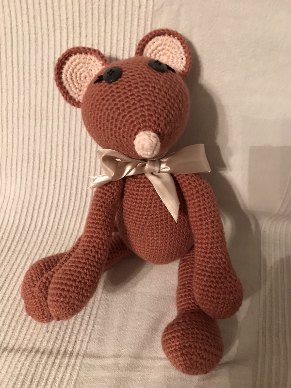 Häkelanleitung Mäuschen