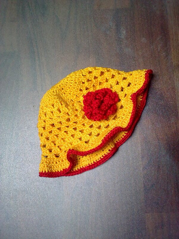 Häkelanleitung in 3 Größen Babyhut