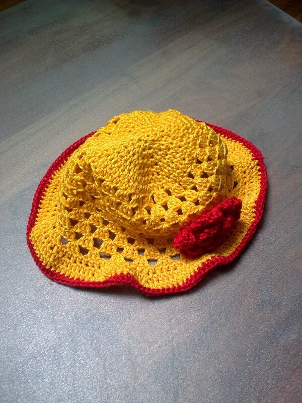 Häkelanleitung in 3 Größen Babyhut