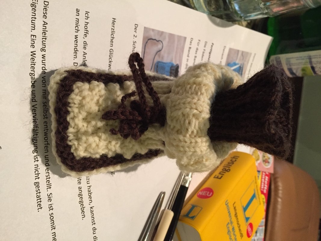 Strickanleitung Babyschuhe 2 in 1 - Look