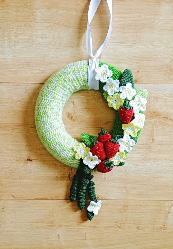 Häkelanleitung Türkranz / Türdeko