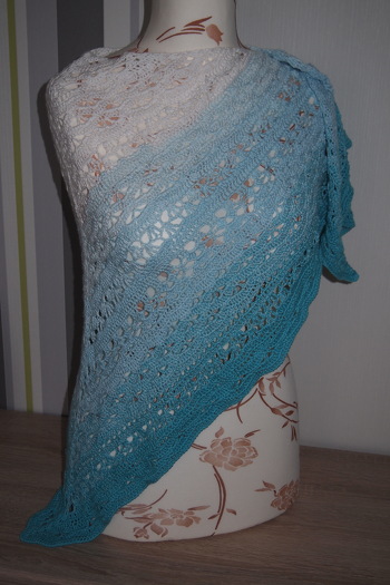 wunderschönes Tuch, ich liebe die Mustersätze.