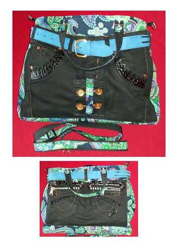 Meine Tasche wurde aus einer alten Jean und Resten genäht.... ist ein Super Schnitt, welchen man sehr gut nachnähen kann.