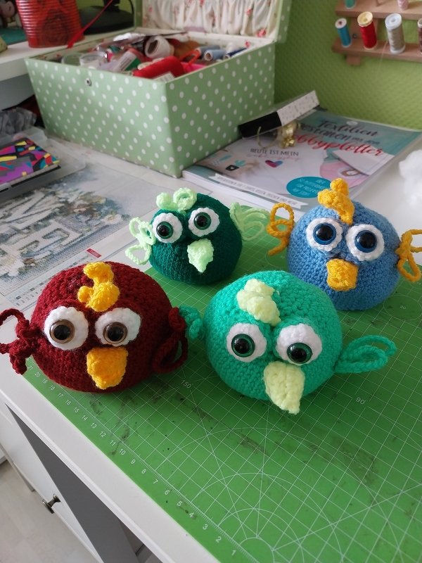 Huhn - Ei-Hocker - Eierwärmer - Häkelanleitung