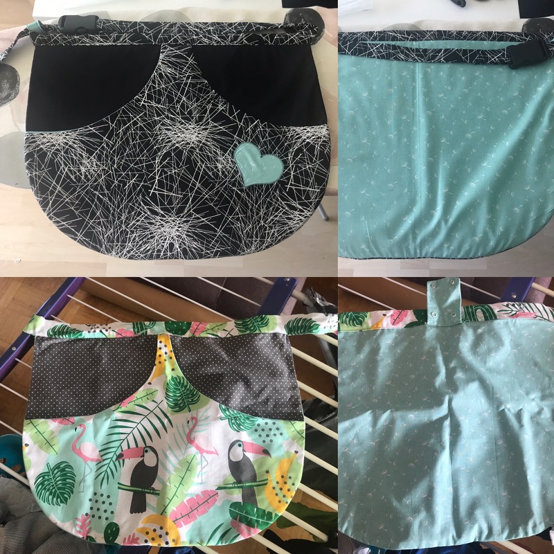 Wäscheklammernschürze in 3 Varianten (Nähanleitung &amp; Schnittmuster)