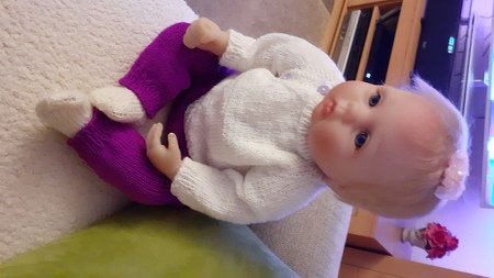 Anleitung für ein Baby-Schlüttli Gr. 62/68