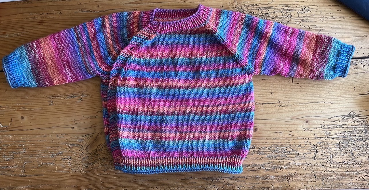 Anleitung für ein Baby-Schlüttli Gr. 62/68