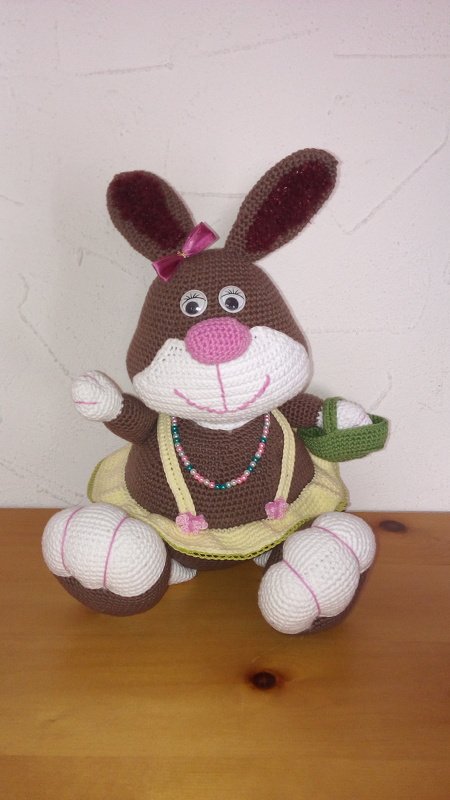 Häkelanleitung Hasendame Holly